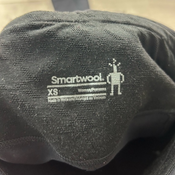 Smartwool Merino Sport Moto Tights Leggings Black - Picture 7 of 13